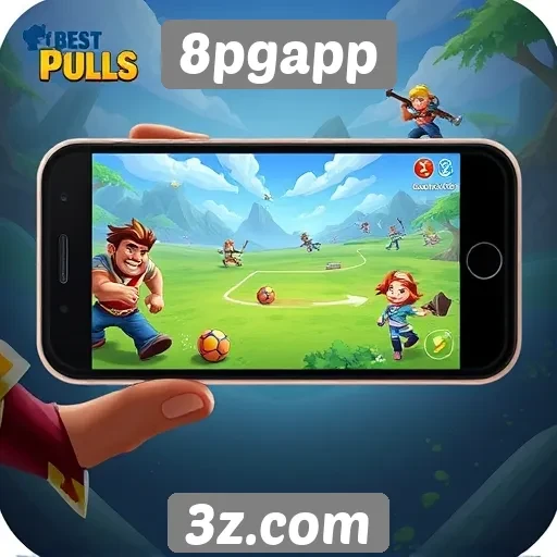 Características dos jogos mobile disponíveis no 8pgapp
