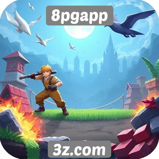 Top jogos disponíveis no 8pgapp