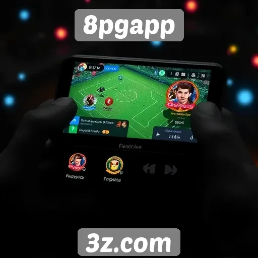 Experiência do usuário no 8pgapp em dispositivos móveis